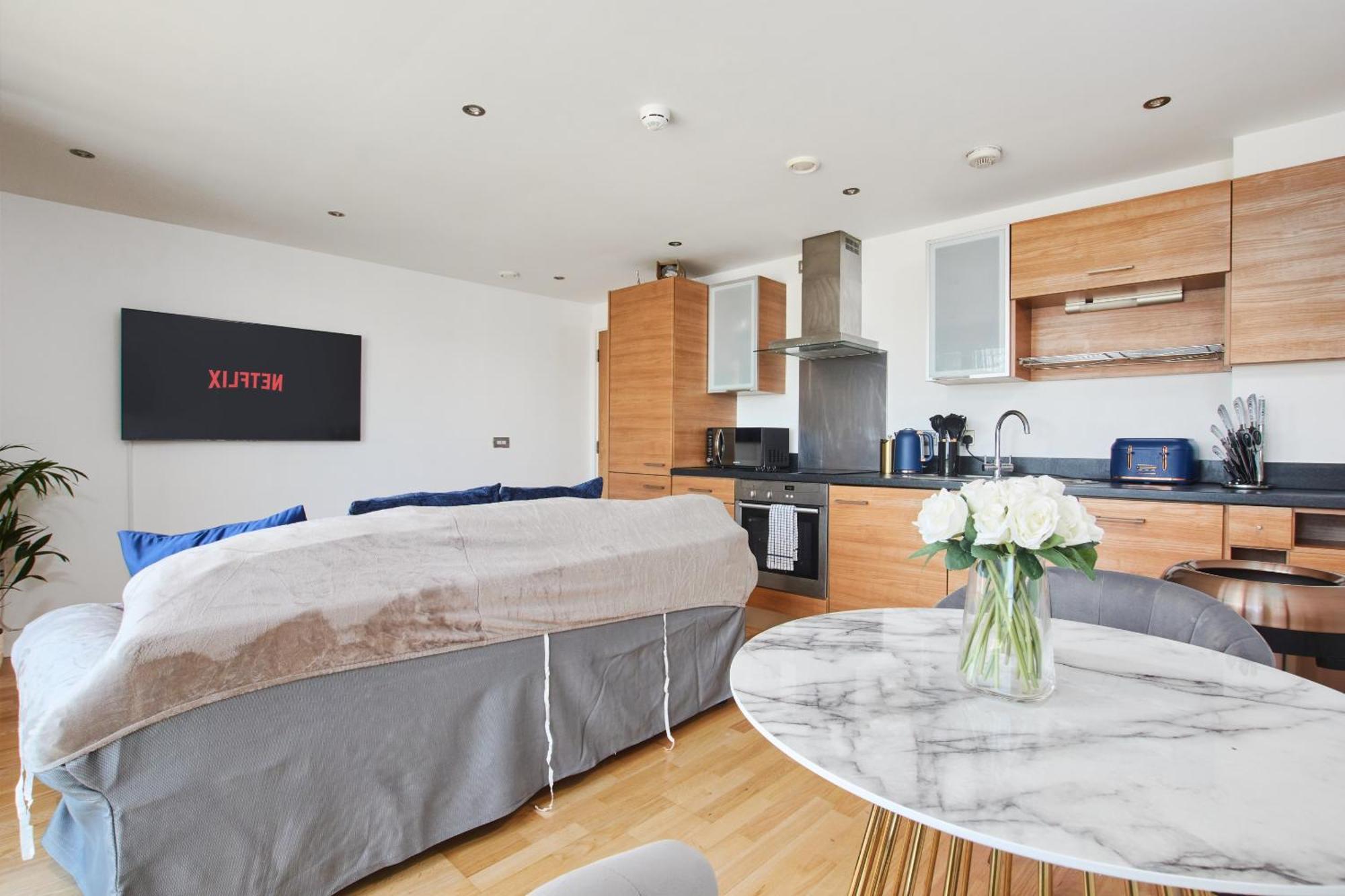 King Deluxe City Apt Large Balcony& Free Parking! Leeds  Esterno foto