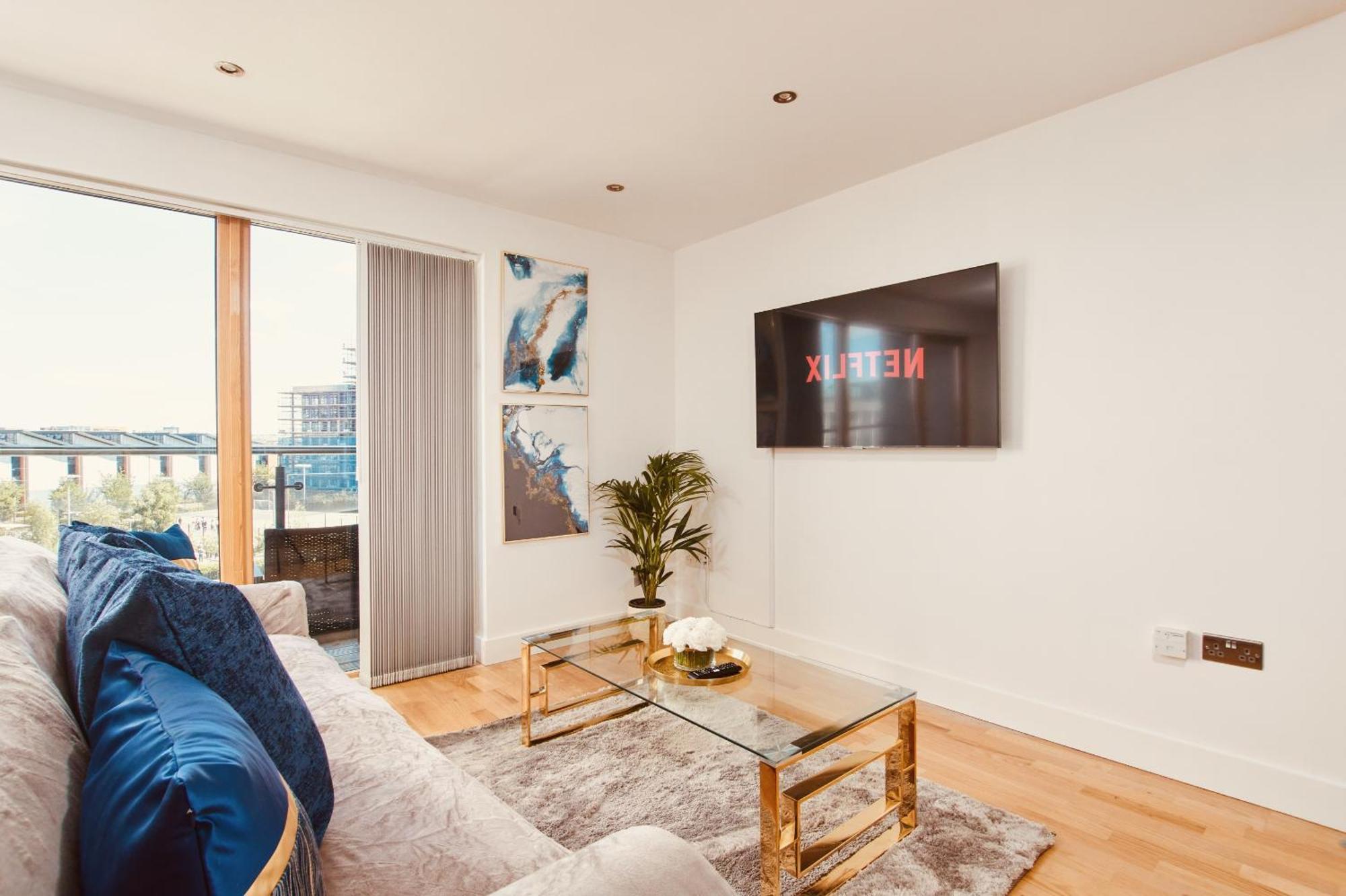 King Deluxe City Apt Large Balcony& Free Parking! Leeds  Esterno foto