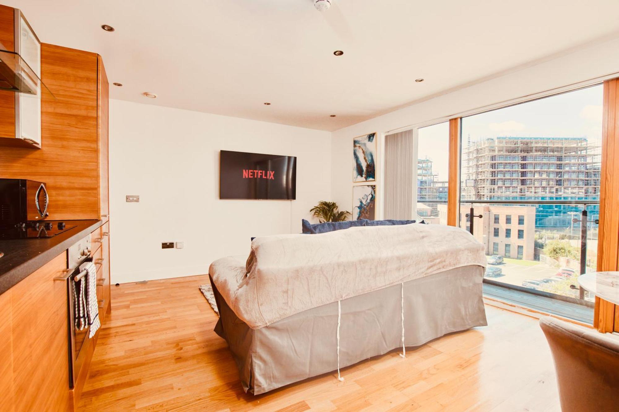 King Deluxe City Apt Large Balcony& Free Parking! Leeds  Camera foto